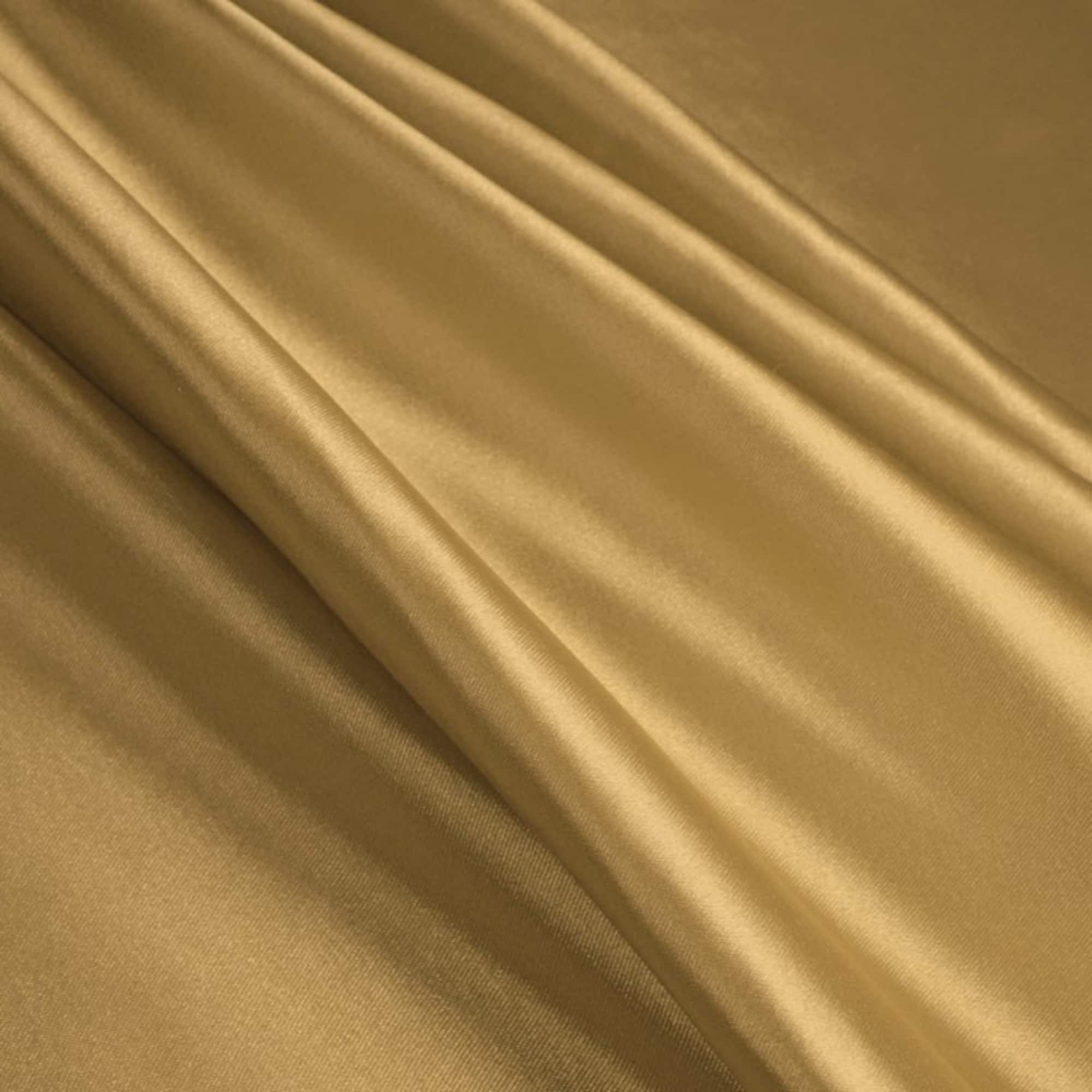 Khaki Stretch Charmeuse